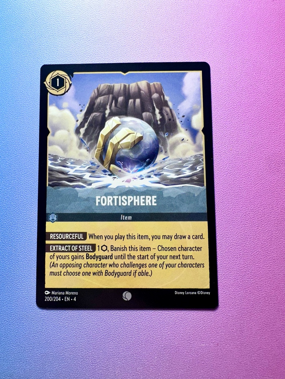 fortisphere - 200/204 (common) — lorcana: ursula’s return